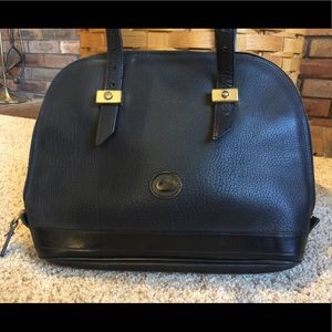 Vintage Dooney & Bourke zip zip top satchel tote